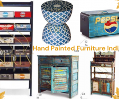 Wholesale Hand Painted Furniture in India - 1