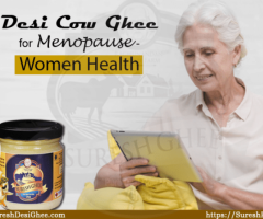Desi Cow Ghee for Menopause – Women Health