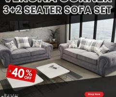 Verona Corner – 3+2 Seater Sofa Set