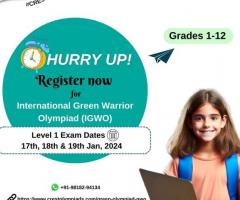 Register For International Green Olympiad Exam