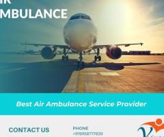 Book Vedanta Air Ambulance in Guwahati with All Possible Medical Setup