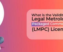 What is the Validity of Legal Metrology Packaged Commodity (LMPC) License