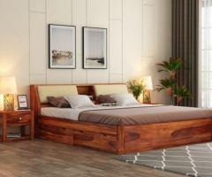 Classic Double Bed Designs from Wooden Street! - 1