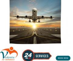 Choose Vedanta Air Ambulance in Kolkata with Magnificent Medical Tools