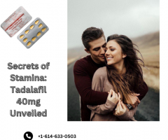 Buy Best erectile dysfunction medicine Tadalafil 40mg online from Golden Pharmacy