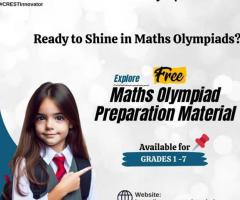 Free Math Olympiad Study Material for class KG to 7th grade