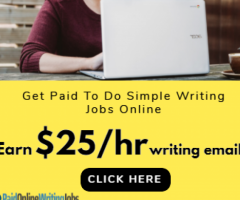 Join our entry level writing team! $25-$35/hr