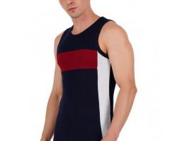 Beat the Heat in Style: Men’s Gym Vests Online - Order Now!