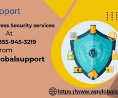 Expert WordPress security services at at +1-855-945-3219 from Wpglobalsupport