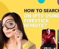 Long Battery Life, Non-Stop Entertainment with Firestick remote: IPTV Imagen