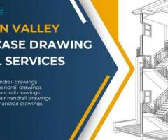 Staircase Drawing Detail Services - USA