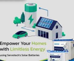 Servotech's Solar Battery - 1