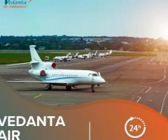Get Vedanta Air Ambulance in Kolkata with Perfect Curative Amenities