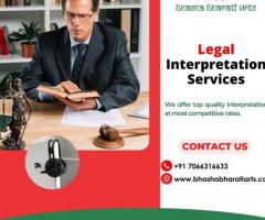 Professional Legal Interpretation Services in Mumbai, India | Bhasha Bharati Arts