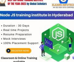 Node JS training institute in Hyderabad - 1