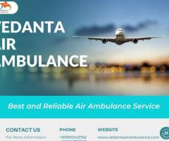Vedanta Air Ambulance from Patna – Safest and Easy to Book