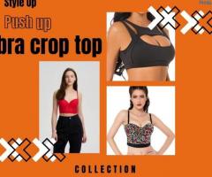Style Up: Easy Push-Up Bra Crop Tops - 1