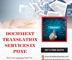 Professional Document Translation Services in Pune, India | Shakti Enterprise - 1