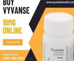 Quickly Buy Vyvanse 10mg Online From PurdueHealth
