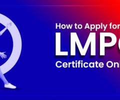 How to Apply for an LMPC Certificate Online