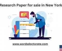 Research Paper for sale in New York