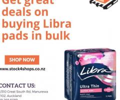 Get great deals on buying libra pads in bulk | Stock4Shops