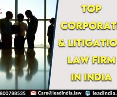 Top Corporate & Litigation Law firm in India