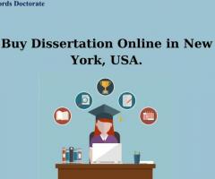 Buy Dissertation Online in New York, USA.