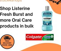 Shop Listerine Fresh Burst and more Oral Care products in bulk | S4S