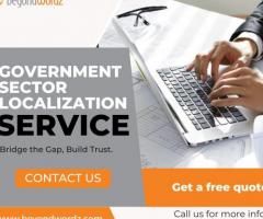 Government Sector Localization Services in Mumbai, India | BeyondWordz