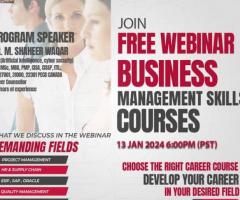 free webinar business management skills