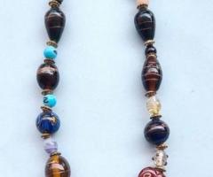 Multicolour Beads and Resin Necklace in Goa Akarshans