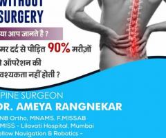 Best Spine Surgeon in Indore - Dr. Ameya Rangnekar