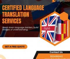 Certified Language Translation Services | Translation Company in Mumbai, India