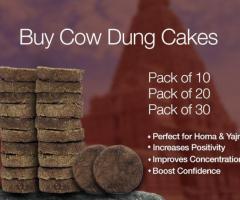 Cow Dung Cake For Durga Homa In Visakhapatnam - 1