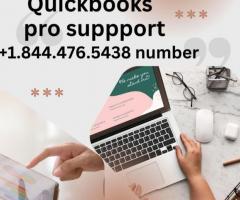 Quickbooks pro support +1.844.476.5438 number - 1