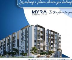 3 bhk Flats for sale in Kompally | Myra Project