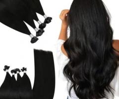 BUY KERATIN FLAT TIP HAIR EXTENSIONS ONLINE IN USA