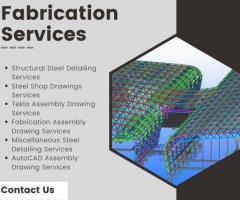 Top Steel Fabrication Drawing Services Dubai, UAE at a very low price
