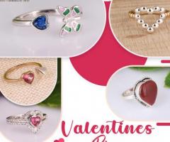 Sparkling Valentine’s Day Rings for Sale - Shop Online and Surprise Your Loved One!