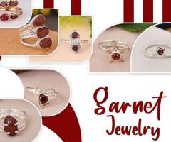 Stunning Garnet Jewelry for Sale - Discover the Beauty at DWS Jewellery