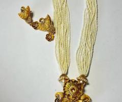 Brass Necklace Set in Ludhiana Akarshans