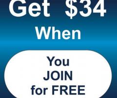 GET PAID $34 TO ENROLL - 1