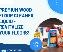 Premium Wood Floor Cleaner Liquid - Revitalize Your Floors!