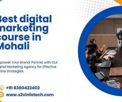 Best digital marketing institute in Mohali| 100% job placement