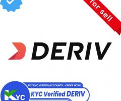 Buy 100% KYC verified deriv.com account 99.00$ - 1