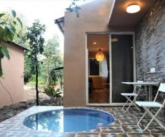 Resort in pench with private pool