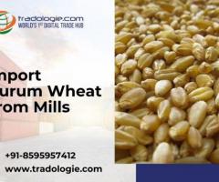 Import Durum Wheat From Mills