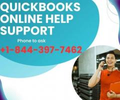 Quickbooks online chat support 1.844.397.7462 number