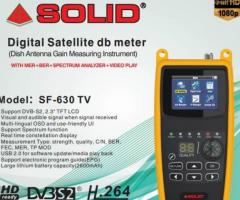 Solid SF-630 TV Digital Satellite dB Meter - 1